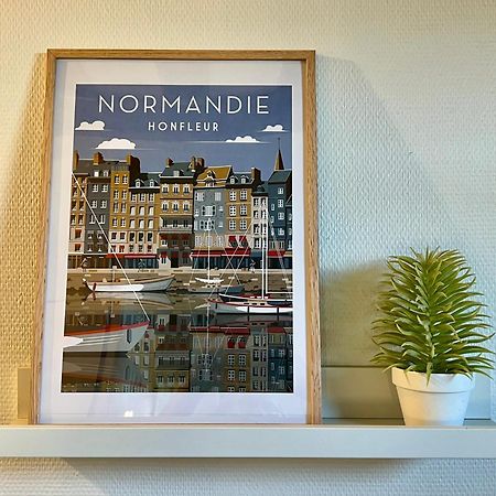 Une Pause Chez Julien, Appartement Lumineux Et Idealement Situe! Honfleur Exterior foto
