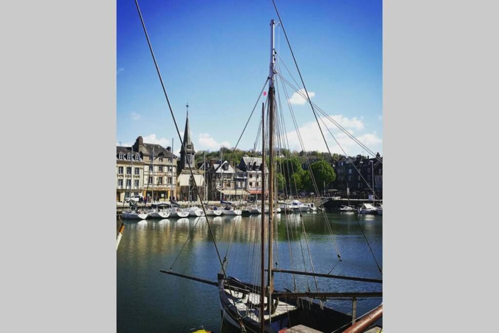 Une Pause Chez Julien, Appartement Lumineux Et Idealement Situe! Honfleur Exterior foto